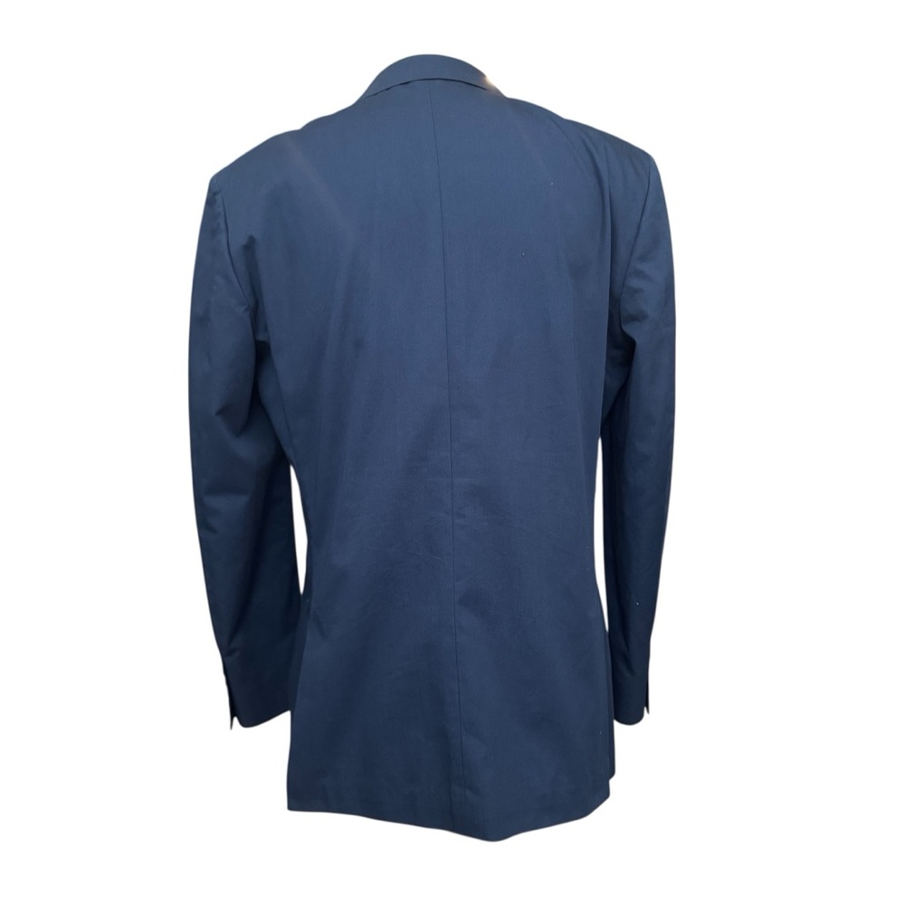 J. Crew Mens Blazer 42R Jacket Ludlow Cotton Navy Blue Dual Vent - Picture 3 of 7